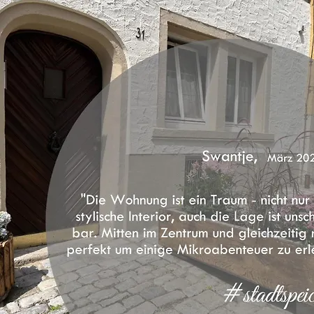 Lägenhet #stadtspeicher - Blauer Stern Mitten In Der Altstadt Rothenburg ob der Tauber