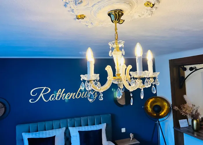 Apartment #stadtspeicher - Blauer Stern Mitten In Der Altstadt Rothenburg ob der Tauber