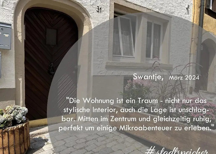 Lägenhet #stadtspeicher - Blauer Stern Mitten In Der Altstadt Rothenburg ob der Tauber