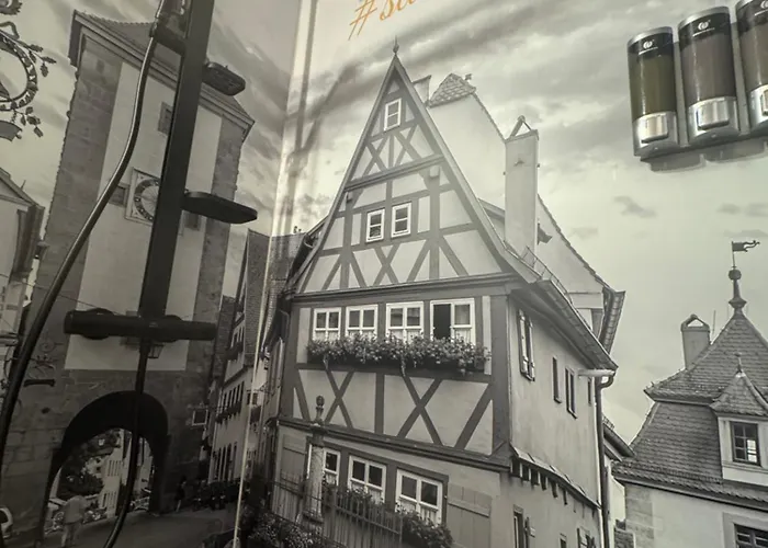 #stadtspeicher - Blauer Stern Mitten In Der Altstadt Lägenhet Rothenburg ob der Tauber